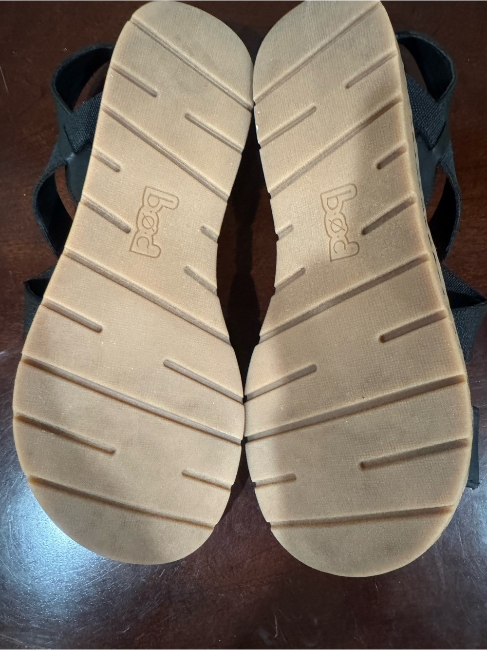 b.o.c. Born Concept “Phebe” Black Sandals Size 9 - Picture 6 of 6